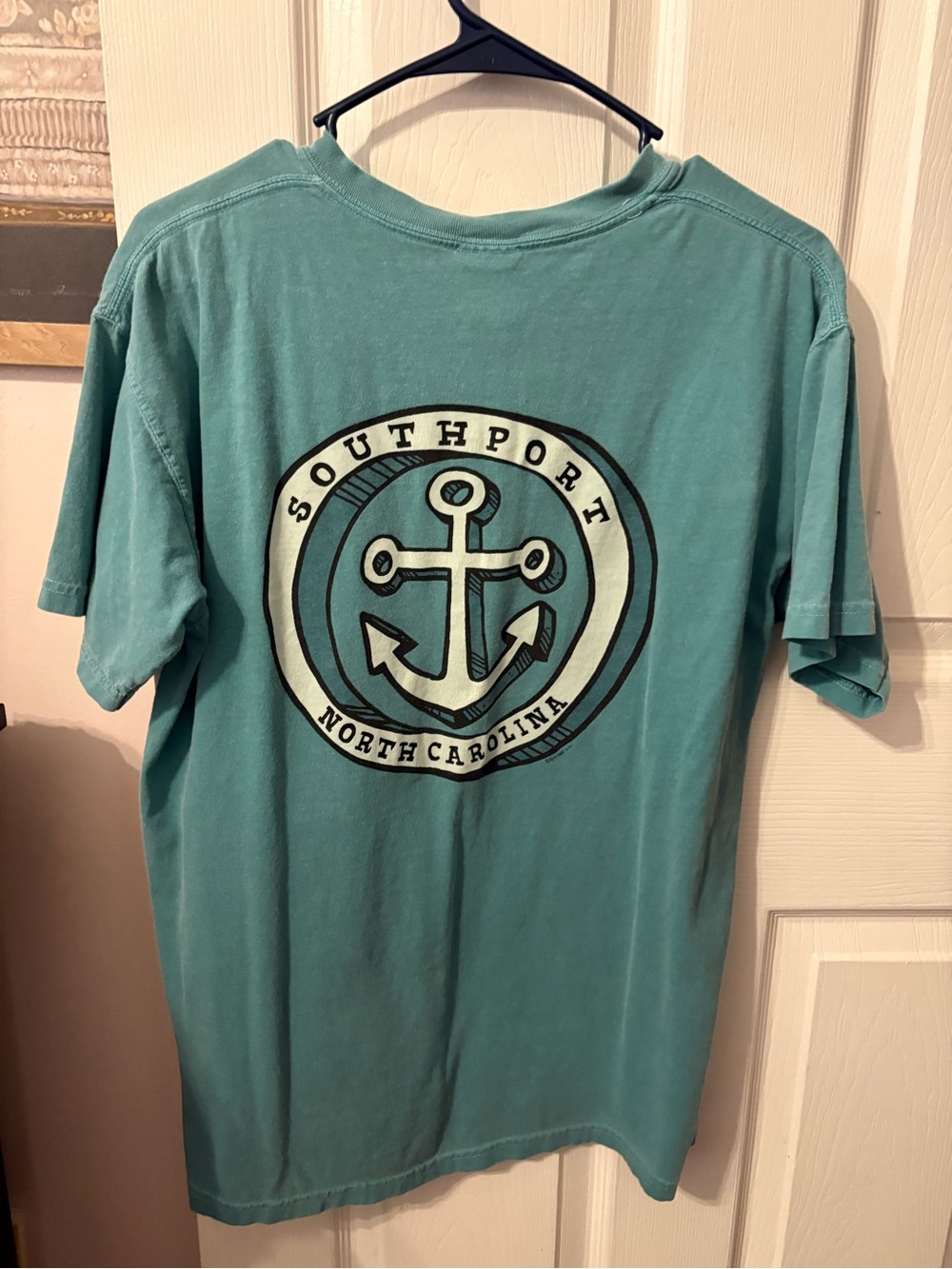 Southport Anchor Graphic Tee - Teal